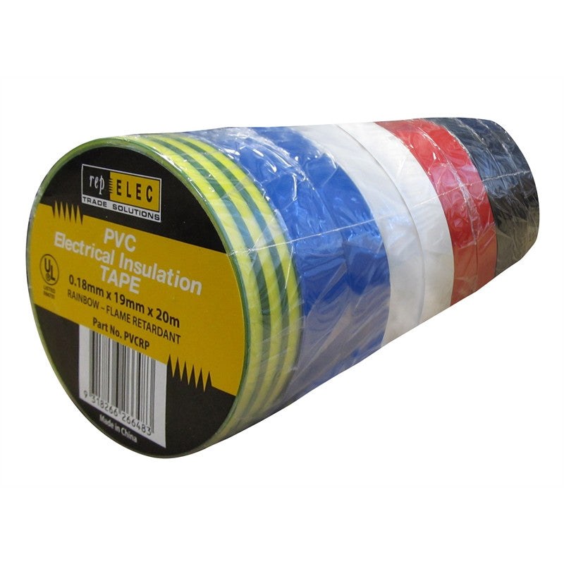 [BH-ELC-009] Insulation Tape PVC 19mm (10-Pack)