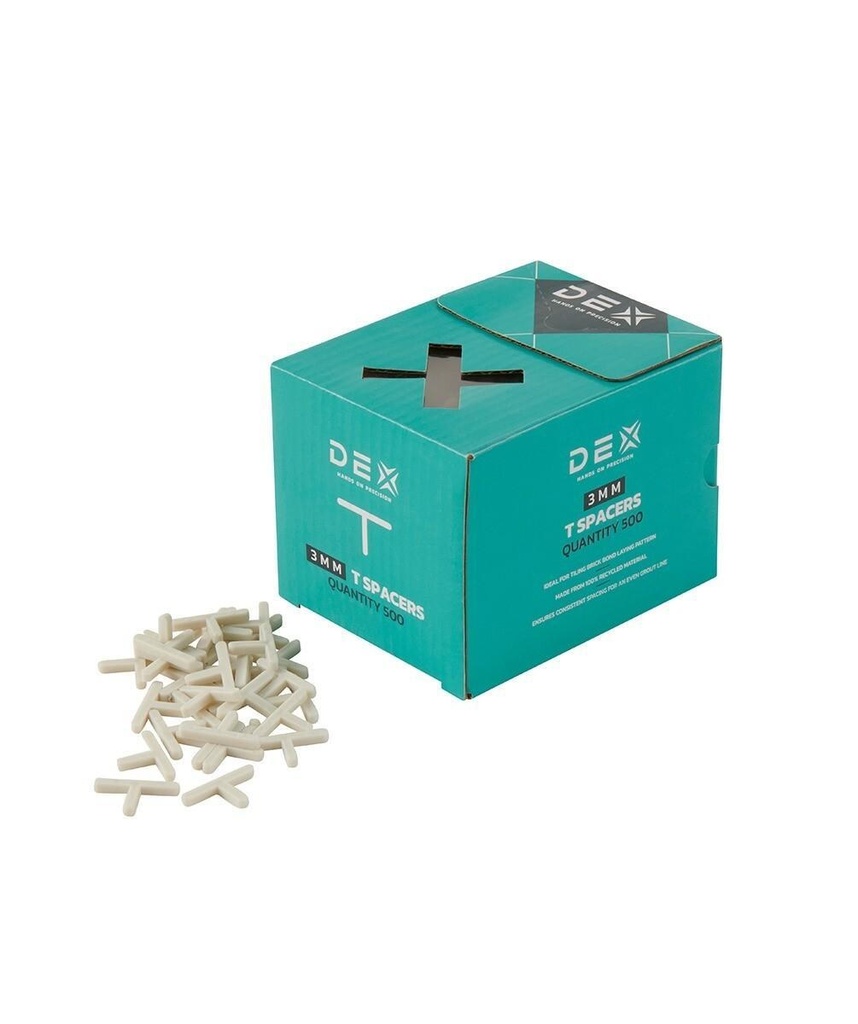 [BH-FLR-004] Tile Spacers 3mm 500-Pack