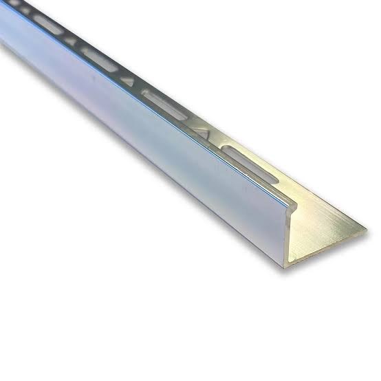[BH-FLR-005] Tile Trim Aluminium 10mm 2.5m (10-Pack)