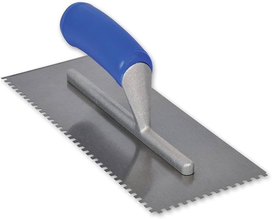 [BH-FLR-007] Notched Trowel 10mm + Float Set