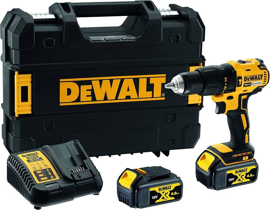 Brushless Cordless Combi Drill 18V (2x4.0Ah)