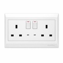13A Switched Socket Outlet Twin