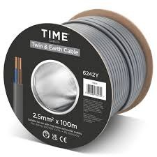 Twin & Earth Cable 2.5mm 100m Drum