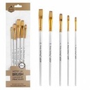 Paint Brush Set 5-Piece Synthetic