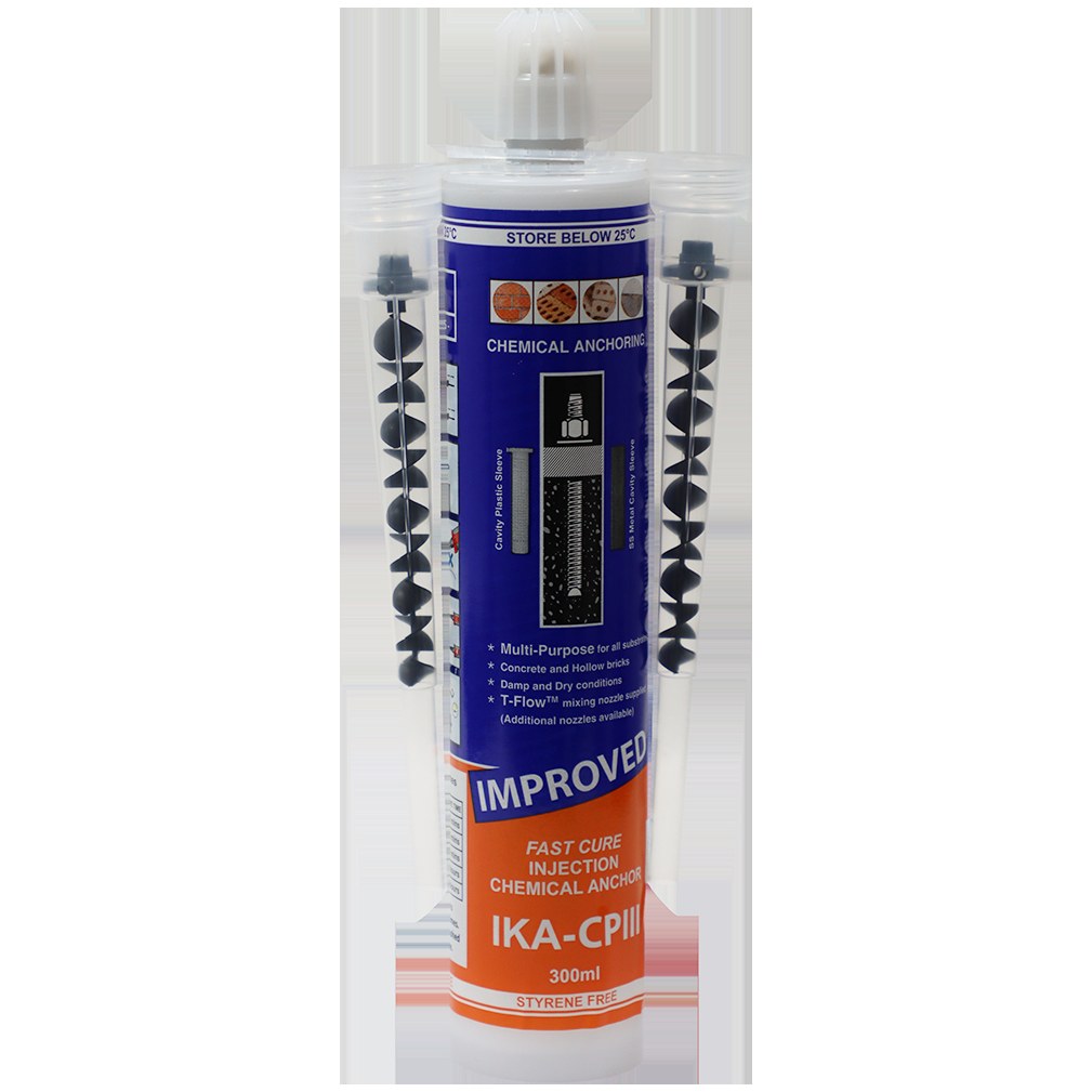 Chemical Anchor Resin 300ml + Nozzles