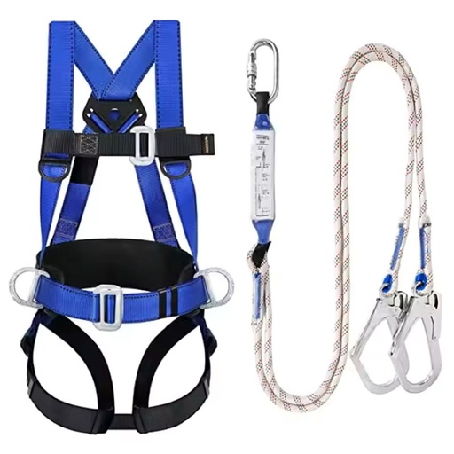 Safety Harness Full-Body + Lanyard